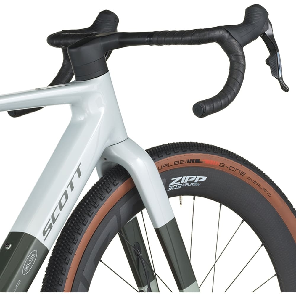 SCOTT SOLACE GRAVEL 10 Gravel E-Bike 2026 pale green / beluga grey – Bild 5