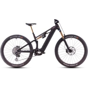 CUBE 27.5" STEREO HYBRID ONE44 HPC SLT 800 Carbon E-Mountainbike 2025 liquidlava / black