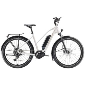 Diamant Zing Trip Core (Midstep) 545Wh - 27.5" City E-Bike - 2025 - baumwollweiss metallic