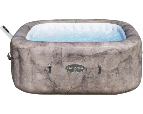 Bestway Lay-Z-Spa Rome Aufblasbarer Whirlpool braun 180 x 180 cm für 6 Personen – Bild 10