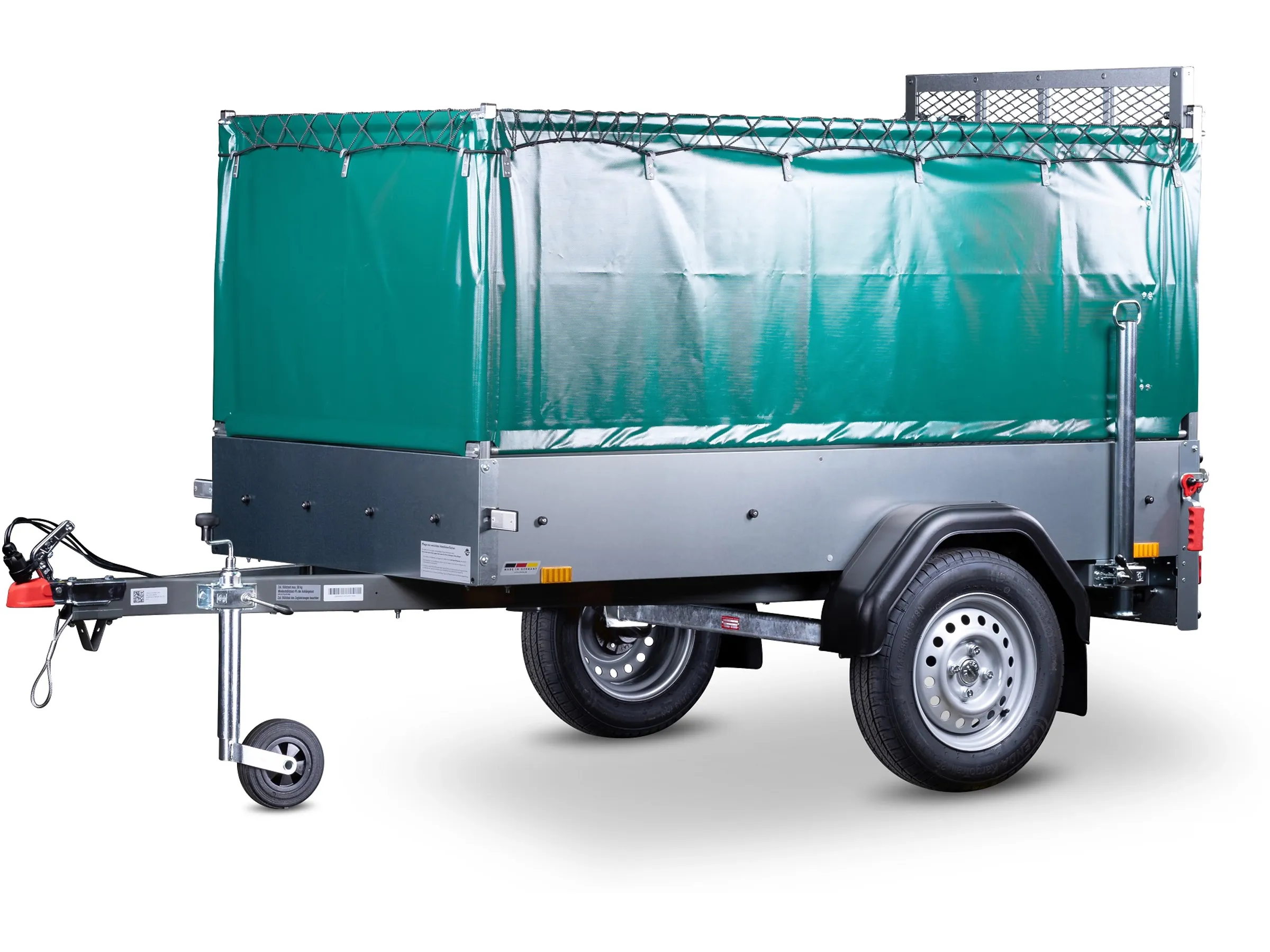 Stema Anhänger Green Keeper 750 inkl. Stützrad Abstellstützen Hochplanenset