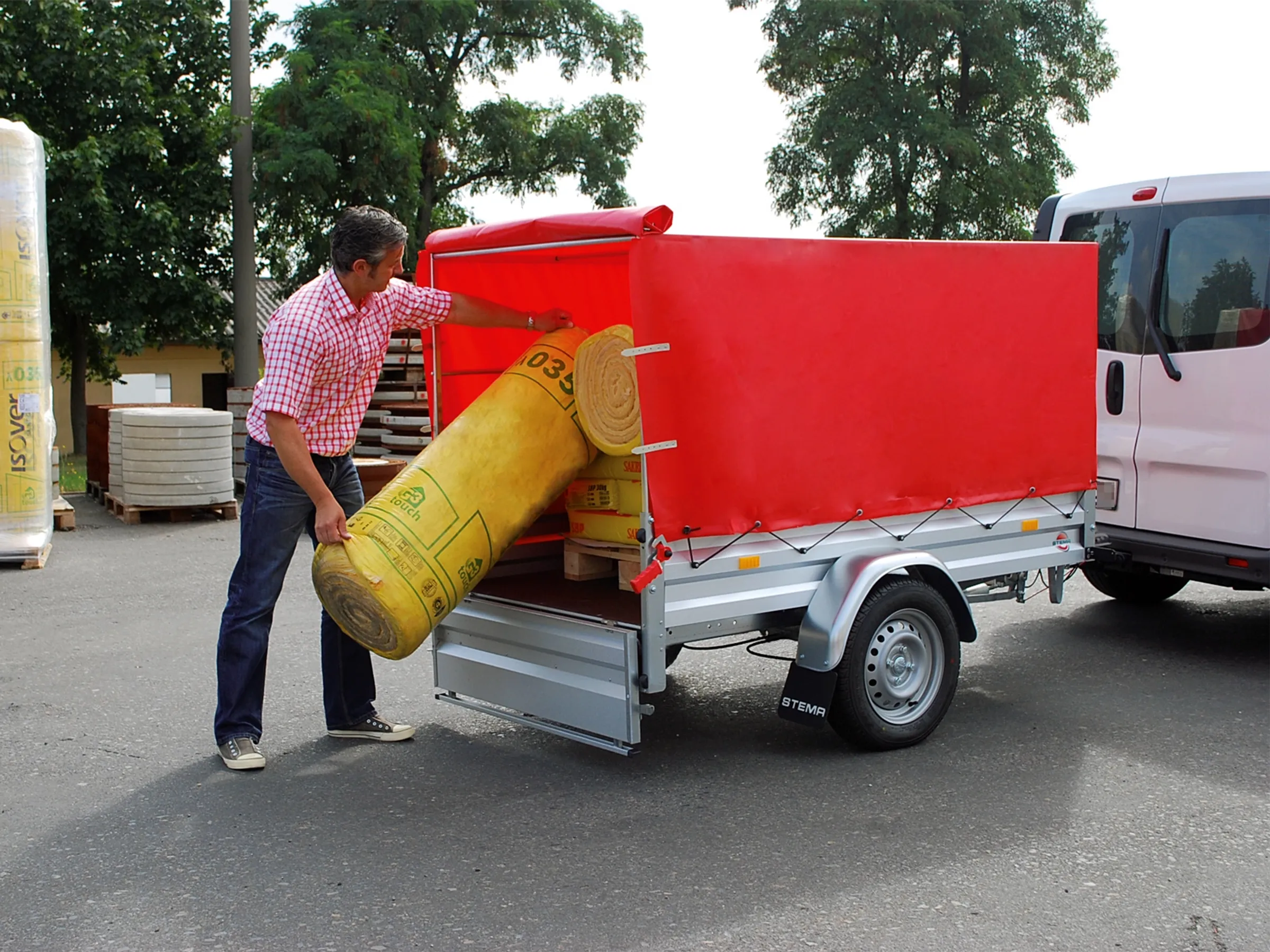 Stema Anhänger Variolux 850 inkl. Stützrad + Diebstahlsicherung – Bild 3