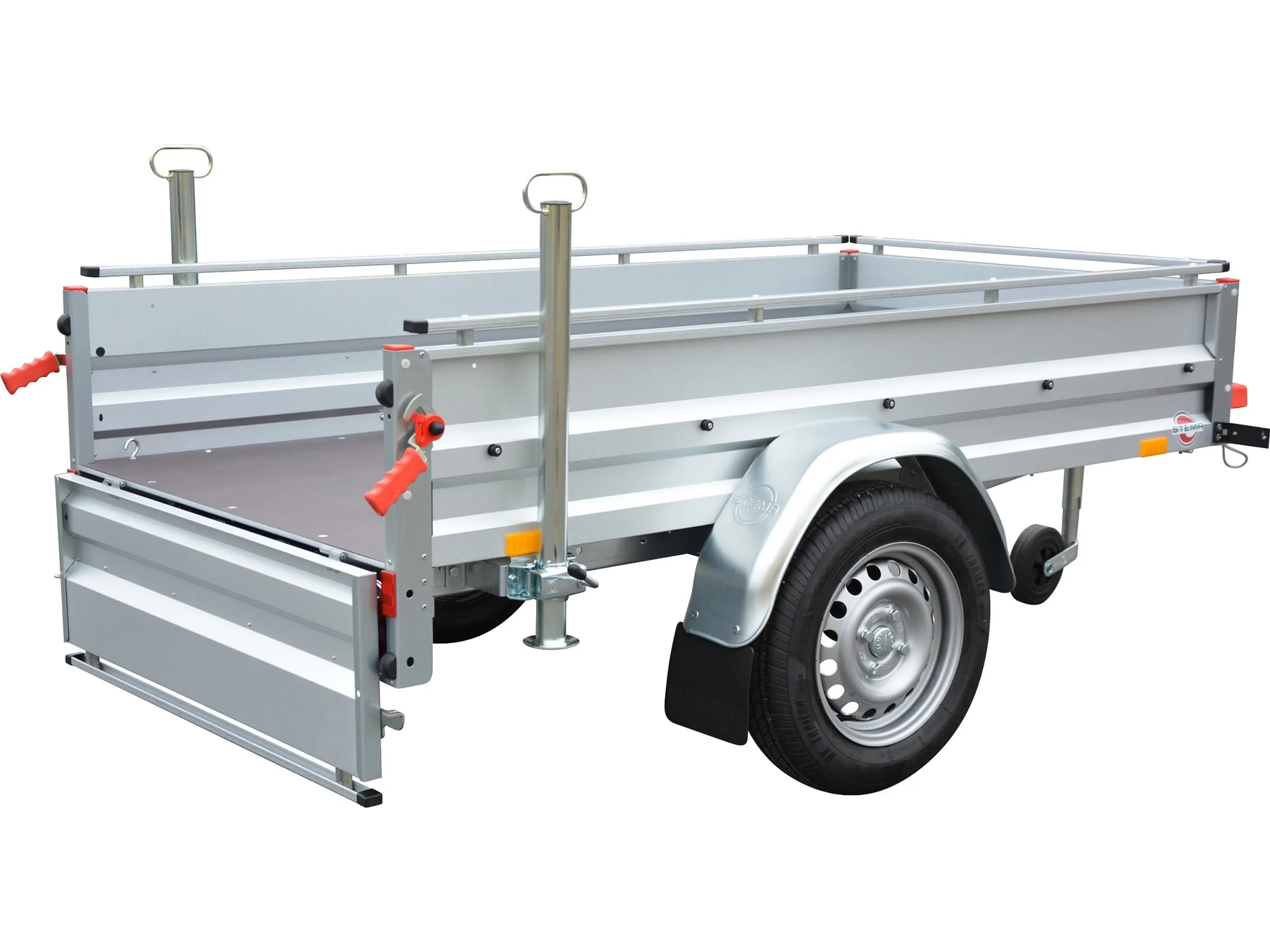 Stema Anhängerset Variolux 850 inkl. Hochplanenset 80 cm+Abstellstützen+Stützrad – Bild 10