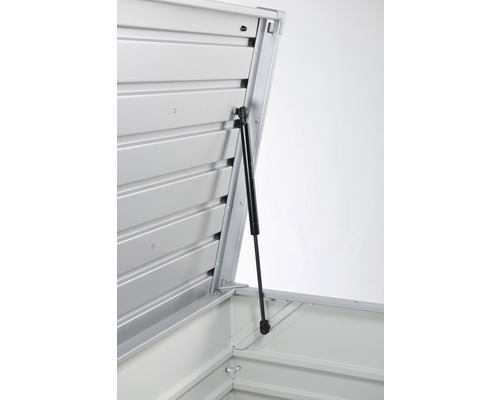 Auflagenbox Biohort FreizeitBox 200 1049 l inkl. Gasdruckfedern 200 x 70,5 x 77,5 cm dunkelgrau-metallic (Kopie) – Bild 3