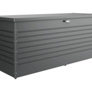 Auflagenbox Biohort FreizeitBox 130 441 l inkl. Gasdruckfedern 134 x 62 x 71 cm dunkelgrau-metallic