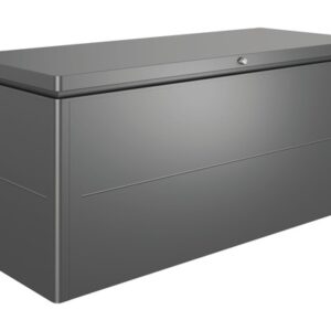 Auflagenbox Biohort LoungeBox 200 1049 l inkl. Gasdruckfedern 200 x 84 x 88,5 cm dunkelgrau-metallic
