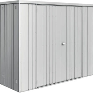 Biohort Geräteschrank Gr 230 227 x 83 cm, silber-metallic