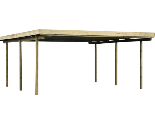 Doppelcarport 500 x 510 cm kesseldruckimprägniert – Bild 4