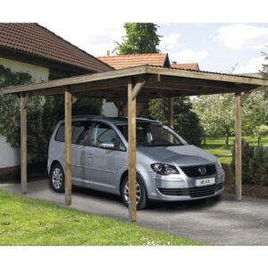 Einzelcarport weka 606 Gr. 1 300 x 500 cm kesseldruckimprägniert