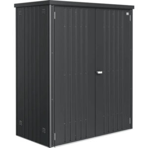 Geräteschrank Biohort Gr 150 155 x 83 x 182,5 cm dunkelgrau-metallic