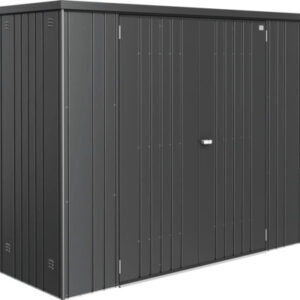 Geräteschrank Biohort Gr. 230 227x83 cm dunkelgrau-metallic