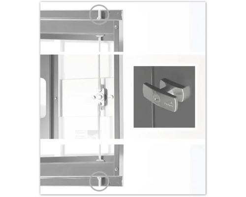 Biohort Gr 230 Geräteschrank 227x83 cm quarzgrau-metallic – Bild 3