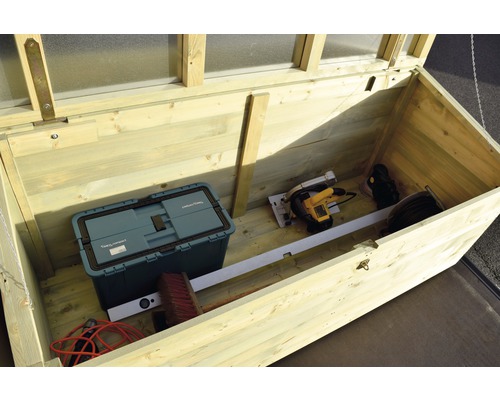 Gerätetruhe weka kesseldruckimprägniert 188x78x70 cm – Bild 3