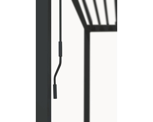 Mirador Deluxe Pergola Pfostenstärke 11 x 11 cm 300 x 300 x 250 cm anthrazit - ähnlich RAL7015 – Bild 5