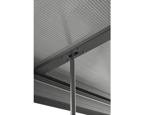 Pergola Pavillon Air II inkl. Schiebedach 392 x 305 x 262 cm anthrazit – Bild 3