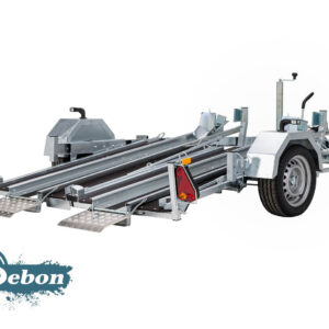 Anhänger für 2 motorräder​ Debon Roadster Moto 2 kippbar +Ersatzrad +Staubox