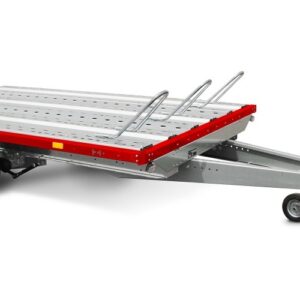 Anhänger für 3 motorräder​ Stema SySTEMA MT SHM 02 15-30-18.1 rot 3,01×1,83m 1500kg rot gepulvert 100 Km/h